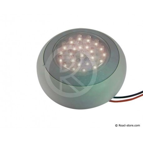 Deckenleuchte 24 Leds 24V 2 Farben ø10cm - Road Store