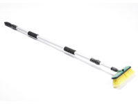 Wash brush with aluminium telescopic handle