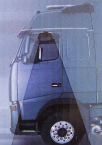 Truck side mirror