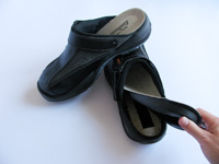 EuroRoutier ® Zebra brown sandals