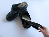 EuroRoutier ® Zebra brown sandals