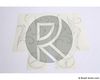 D�corations vitres int�rieures 4 pcs effet verre d�poli