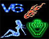 Emblèmes et figurines à leds Emblèmes et figurines à leds