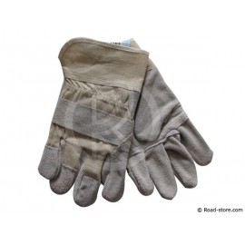 GANTS MANUTENTION LEGERE PAUME CUIR RENFORCE T.10