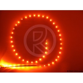 LED flexible strip 54 leds 90CM 12V red