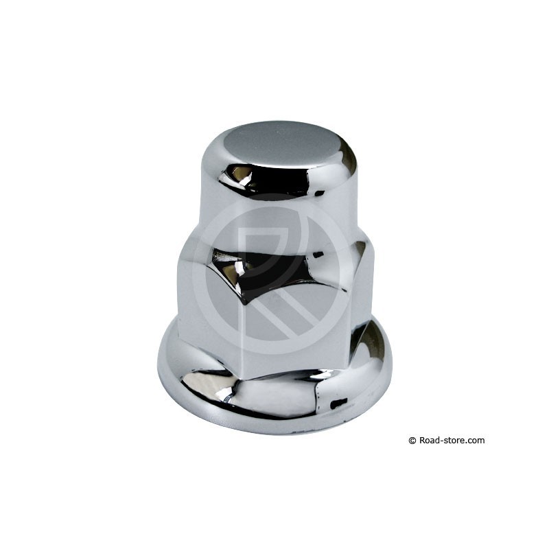 CACHE-ECROU ABS CHROME 32MM (blister de 10) - Road Store