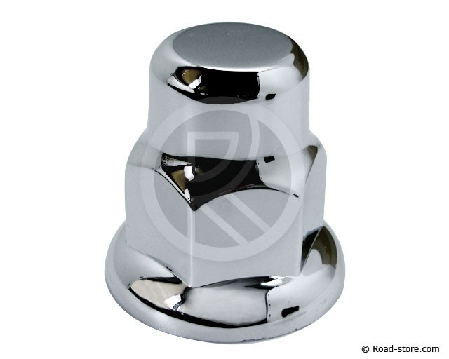 MGF 20 Stück Radmutternkappen 32mm Chrom - Für LKW & Anhänger
