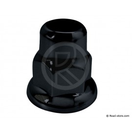 Truck nut caps black 33mm x10