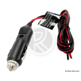 PRISE AC 12/24V 12A + CABLE 1M - 1,5MM