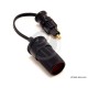 DIN plug AC 1 Female contact 12/24 Volts DC 8 Amps