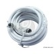 CABLE COAXIAL RENFORCE POUR ANTENNE TV 3,50M