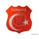 ECUSSON RELIEF "TURKIYE" 112 x 120 MM