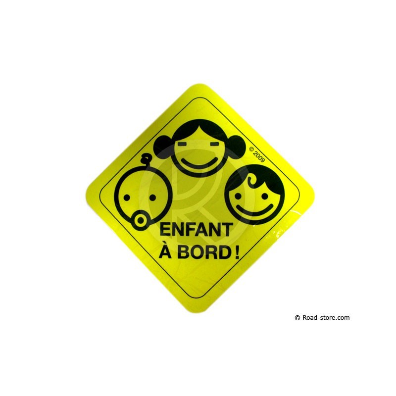 DISQUE ENFANT A BORD ELECTROSTATIQUE 14CM - Road Store