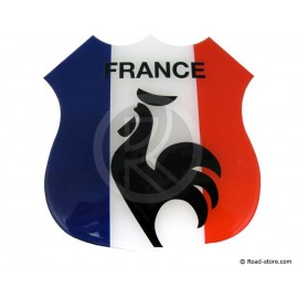 ECUSSON RELIEF "FRANCE" 112 x 120 MM