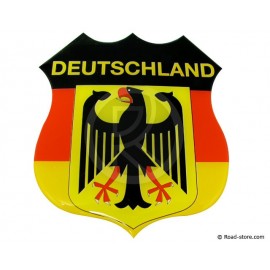 Relief Sticker Klebstoff "DEUTSCHLAND" 112x120mm