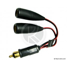 TWO WAY-ADAPTOR 12/24 VOLTS DC 