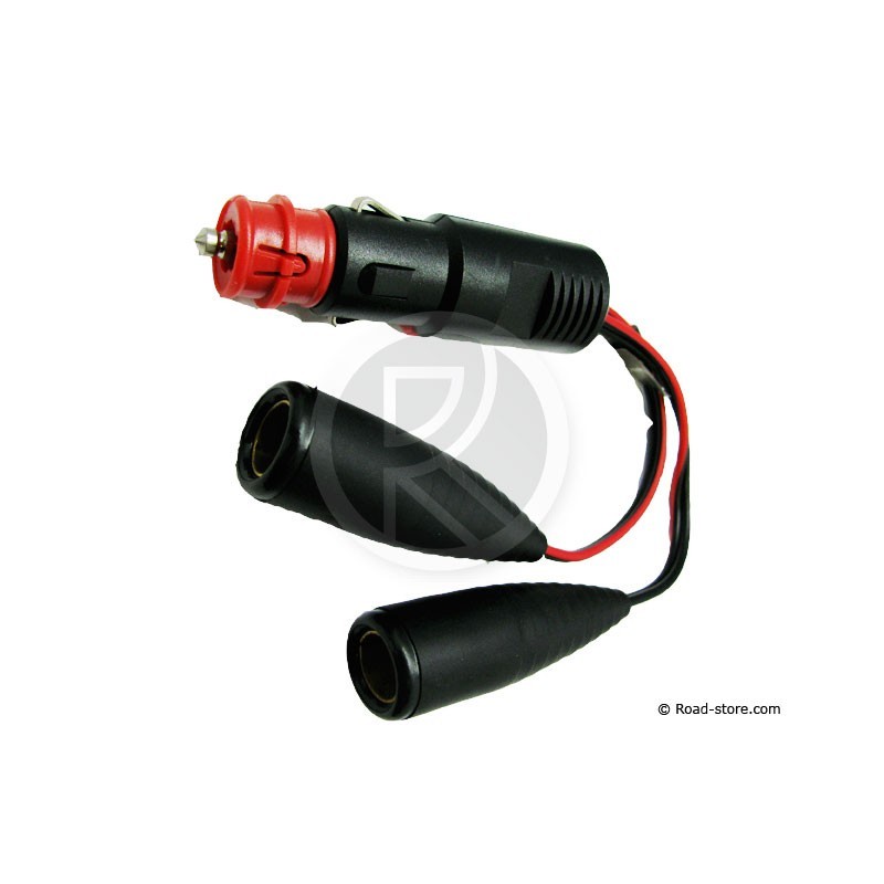 Doppelt Zigarettenanzünder Adapter Din 12/24V 8A - Road Store