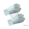 Bulb 4 Leds Wedge Base T10 24V White x2