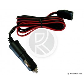 Power Cable CIBI 2 x 0,75mm2 + cigarette lighter socket