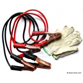 Booster cable 500 Amp + gloves