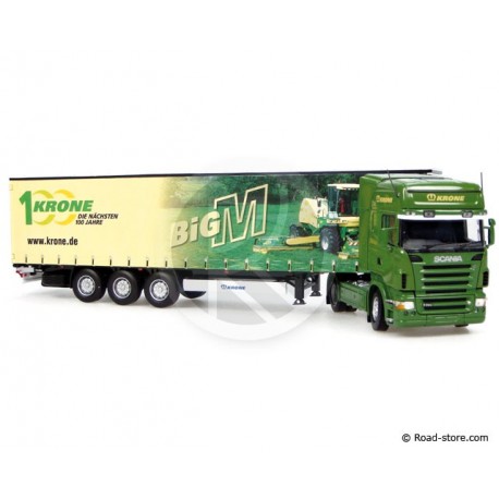 LKW-Miniaturemodelle SCANIA R580 + KRONE trailer "BIG M"