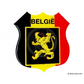 Adhesive sticker Belgium 112x120mm