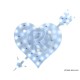 DECORATION COEUR LUMINEUX A LEDS 12V BLANC