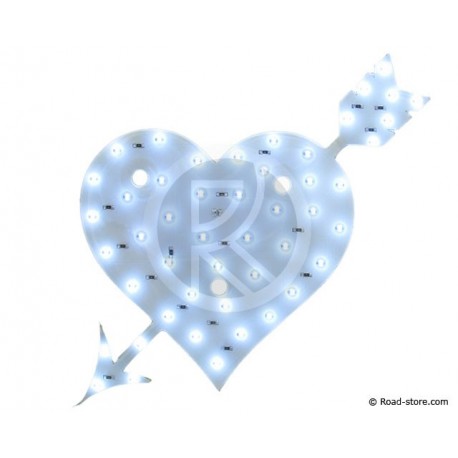 Decoration Heart LEDS 12V White