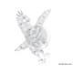 DECORATION AIGLE LUMINEUX A LEDS 12V BLANC