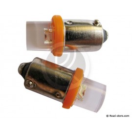 AMPOULE 1 LED BA9S 24V ORANGE X2