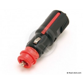 Car charger + fuse 8A 24V max.