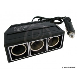 TRIPLE AC 12/24V 5A 120W AVEC CABLE