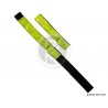 BRASSARDS DE SECURITE HAUTE VISIBILITE 4 LEDS x2