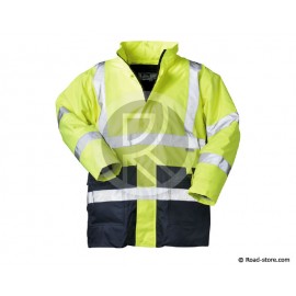 High visibility jacket 2in1 Size XXXL yellow SEBASTIAN