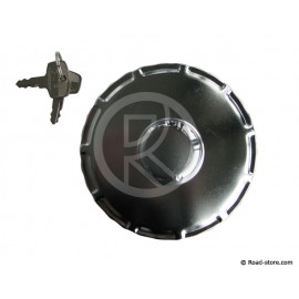 Tank cap Anti-theft 80mm alu with 2 keys