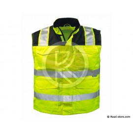 VESTE SANS MANCHES S HAUTE VISIBILITE JAUNE ISO 20471 (Gregor)