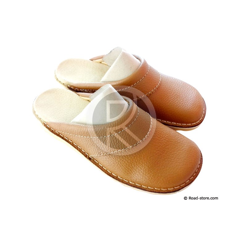 Beige Clogs In Grained Leather T 38 Prim Truck Road Store Beige Clogs In Grained Leather T 38 Prim Truck Road Store