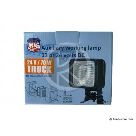 LAMPE DE TRAVAIL AUXILIAIRE 12 OU 24V AVEC AMPOULE