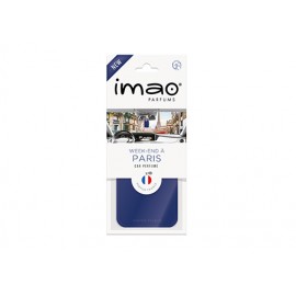 IMAO CARTE PARFUMEE  WEEK-END A PARIS (Bleu fonce)