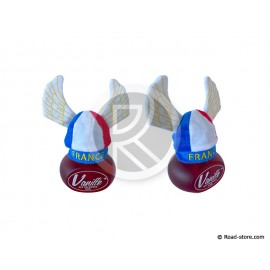 CASQUE AIL TISSU FRANCE DECO POUR DESODORISANT TYPE POPPY