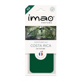 IMAO CARTE PARFUMEE  AVENTURES AU COSTA RICA (Vert)