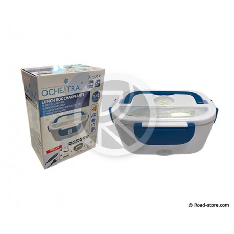 LUNCH BOX INOX CHAUFFANTE 12/24V/220V 1,5 LITRES 50W