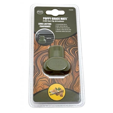 DESODORISANT POPPY GRACE MATE EVA BOIS DE SANTAL